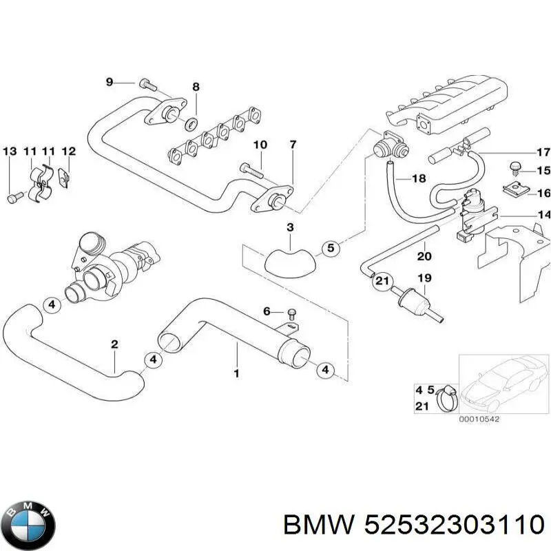  BMW 52532303110 precio, desde 5,45 EUR
