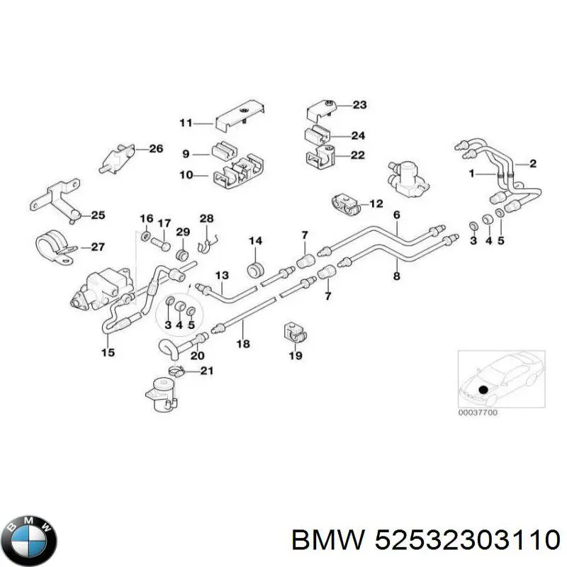 Comprar 52532303110 BMW 
