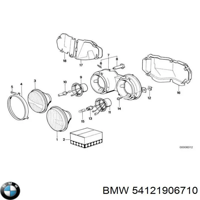 54121906710 BMW