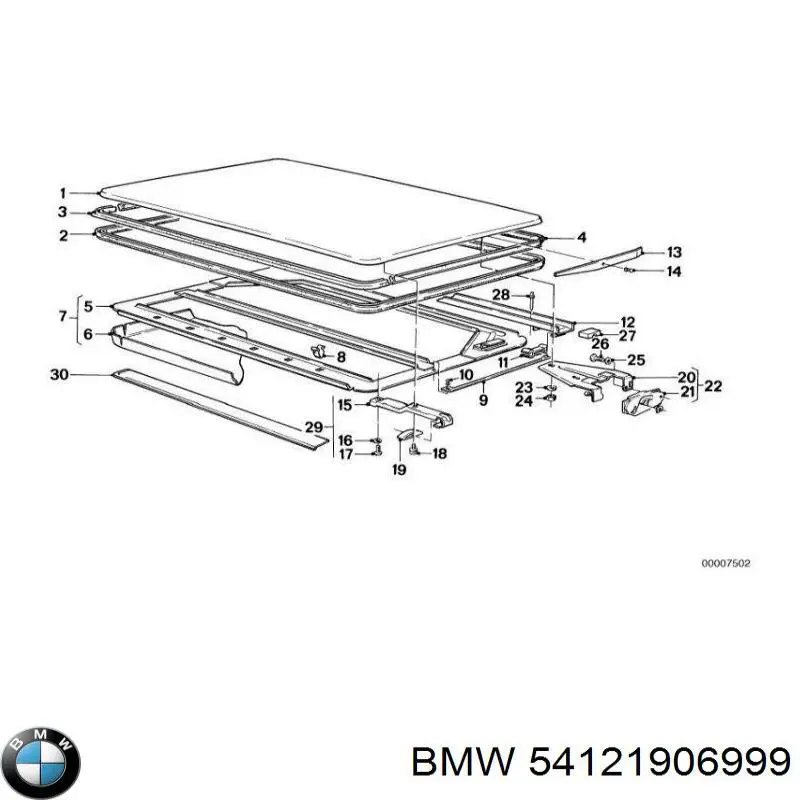 54121906999 BMW