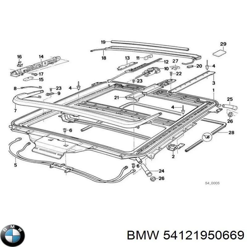 Comprar 54121950669 BMW 