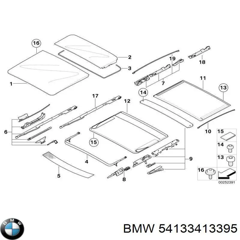 54133413395 BMW