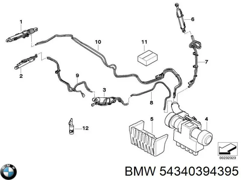 54340394395 BMW aceite de suspension activa, 0.25l