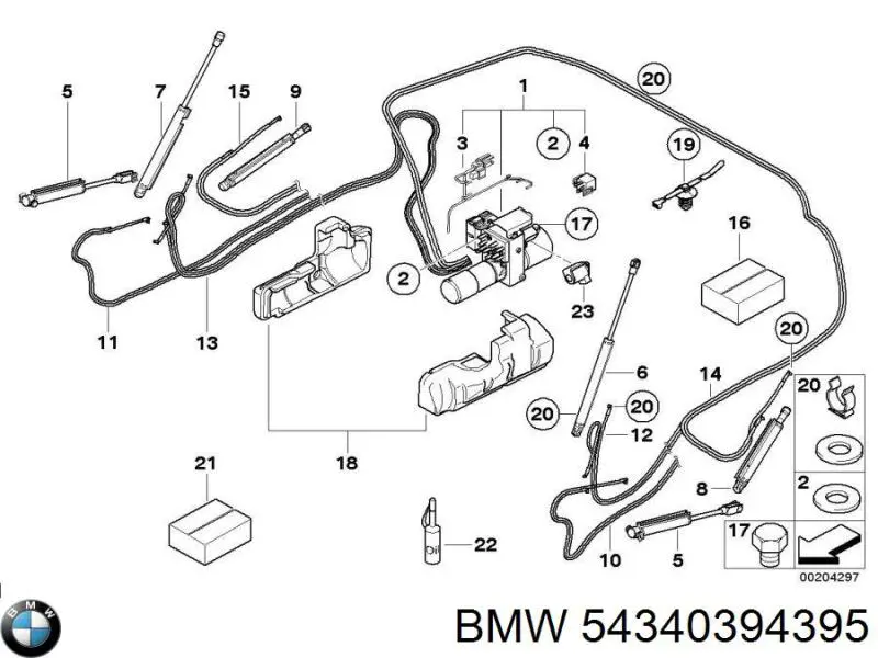 Comprar 54340394395 BMW Aceite de suspensión activa