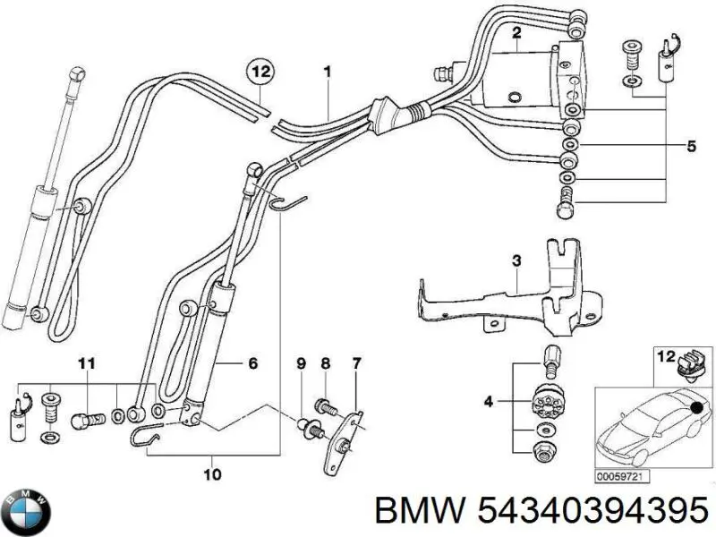 Aceite de suspensión activa BMW 54340394395 precio, desde 15,10 EUR