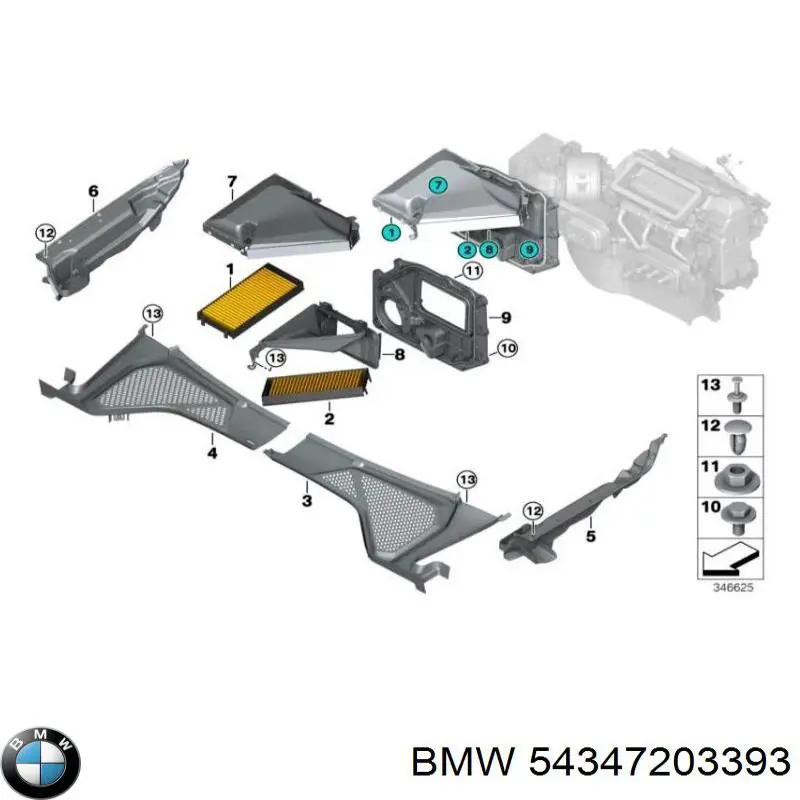 54347203393 BMW