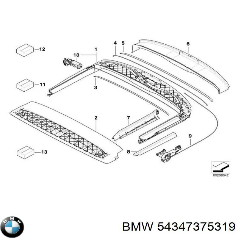  BMW 54347375319 precio, desde 347,88 EUR