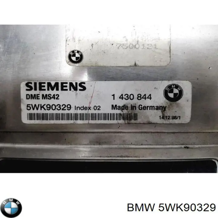 5WK90329 BMW Centralina Del Motor