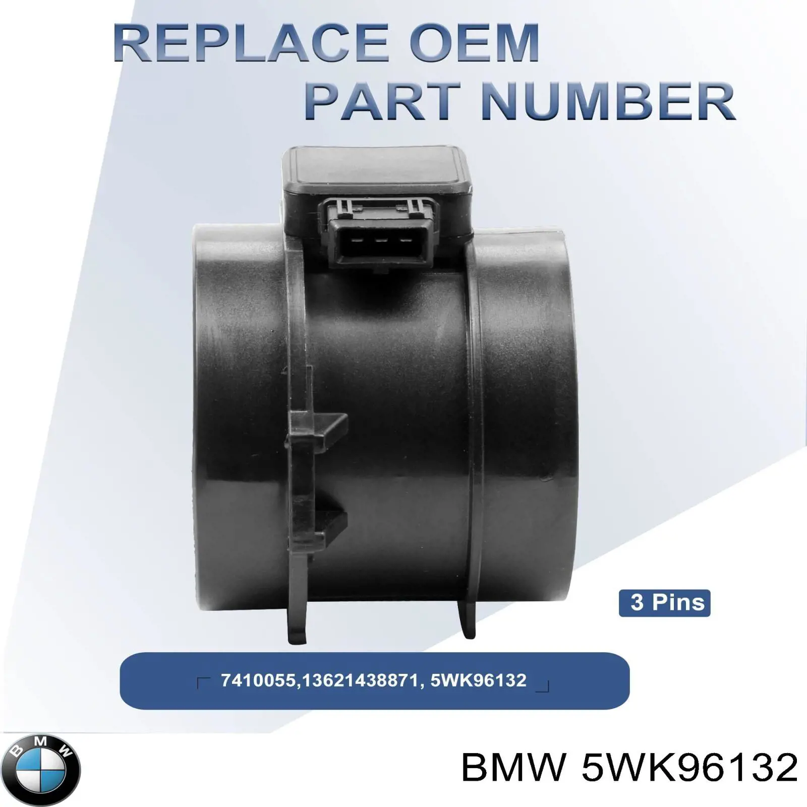 Comprar 5WK96132 BMW Sensor de masa de aire