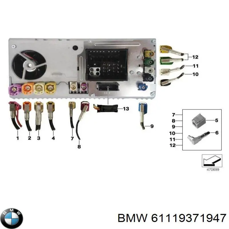 61119371947 BMW