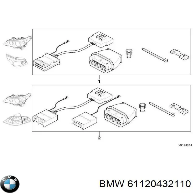 Cableado de la luz trasera BMW 61120432110 precio, desde 51,95 EUR
