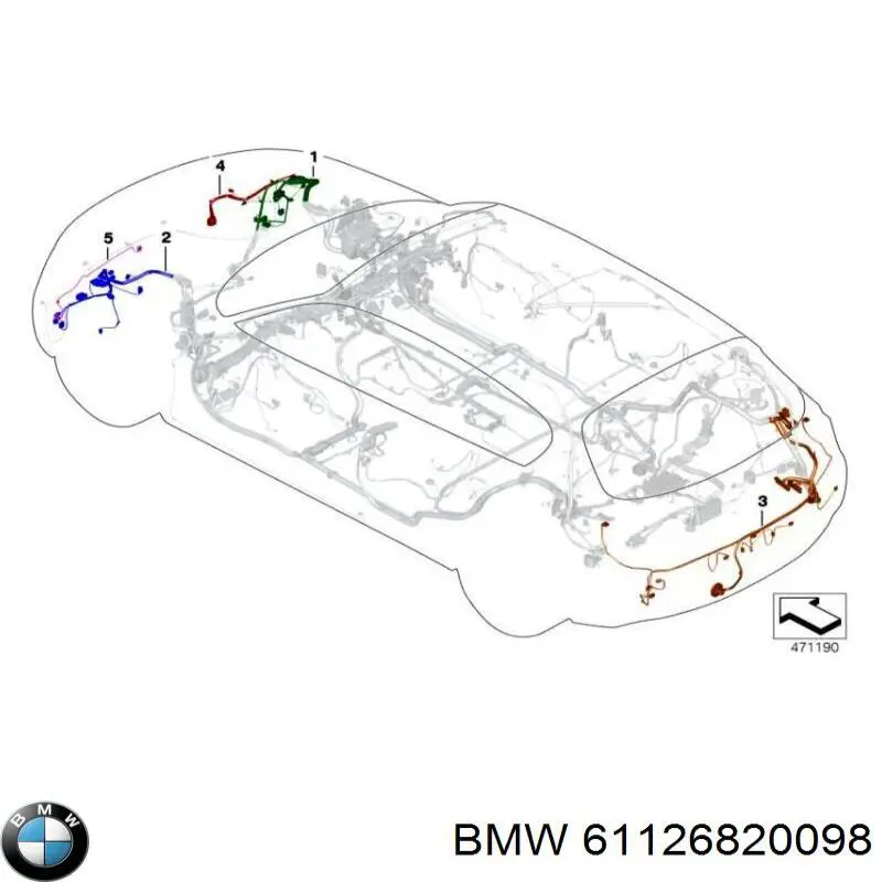 61126820098 BMW