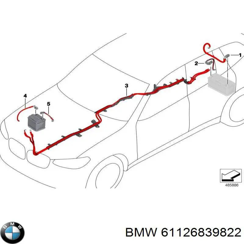 61126839822 BMW