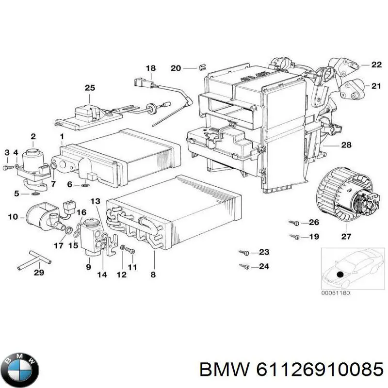 61126910085 BMW