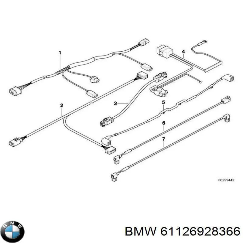61126928366 BMW 