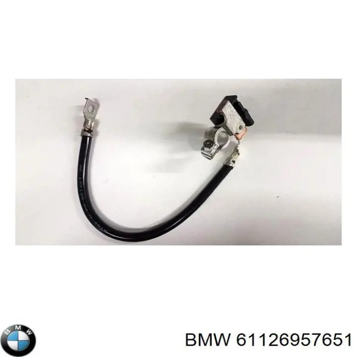 61126957651 BMW cable de masa para batería