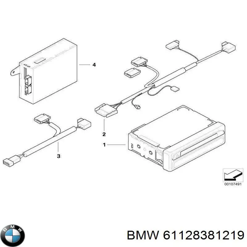 61128381219 BMW