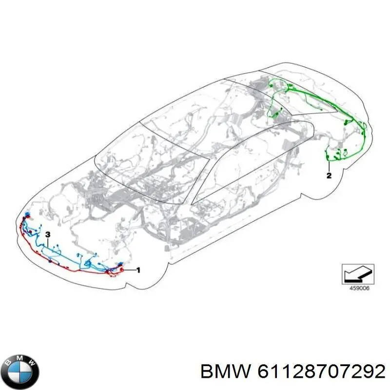 61128707292 BMW