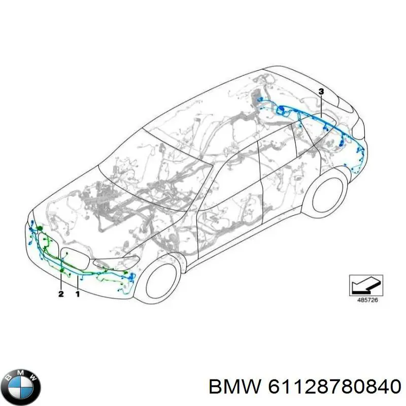 61128736555 BMW