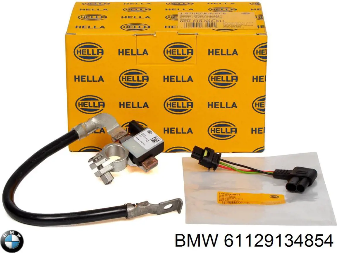 61129134854 BMW cable de masa para batería