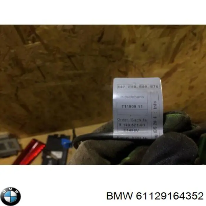 Comprar 61127616200 BMW Cable de masa de batería