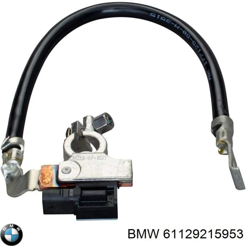 61129215953 BMW cable de masa para batería