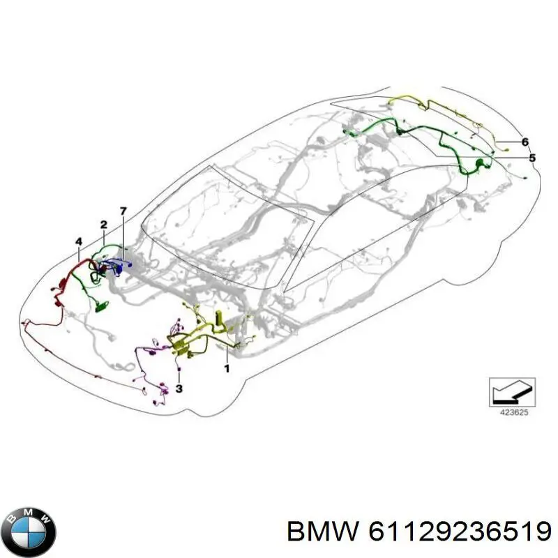 61129150889 BMW