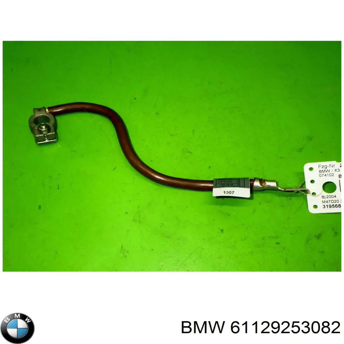 61129253082 BMW Cable de masa de batería