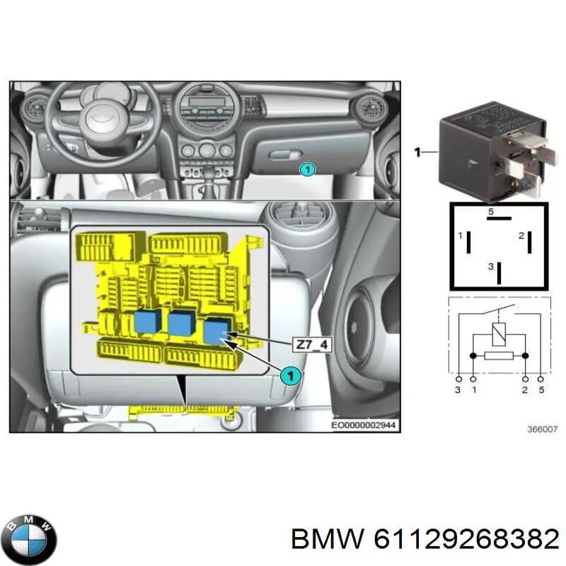 61129268382 BMW 