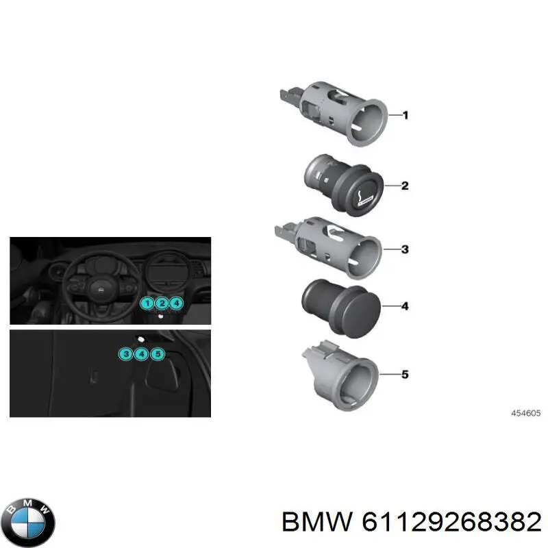 Comprar 61129268382 BMW 