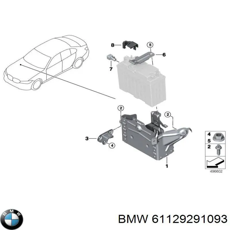 61129291093 BMW