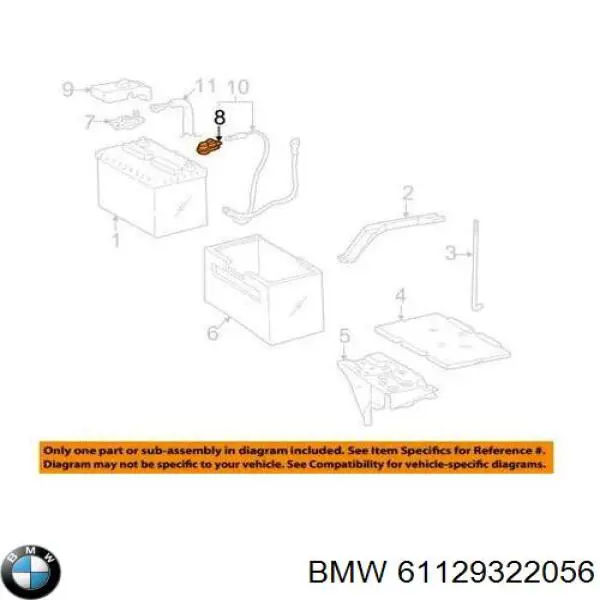 Cable Terminal Positiovo (BATERIA) para BMW X5 (G05, F95)