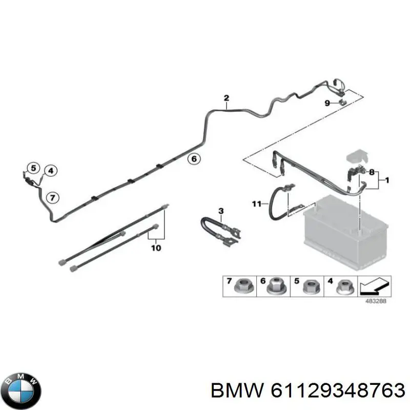 61129348763 BMW