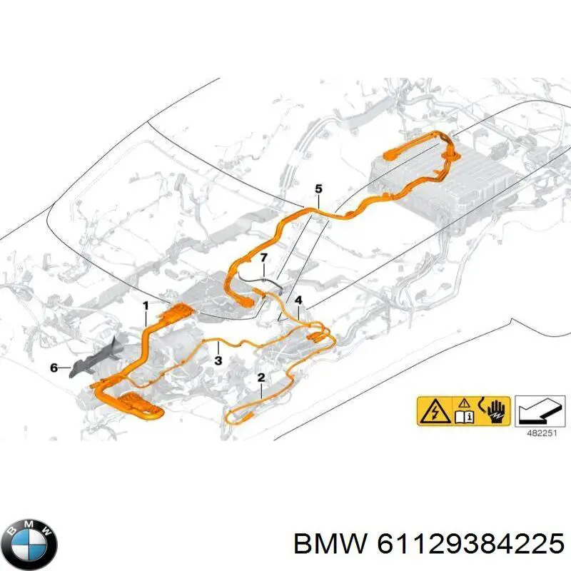 61129384225 BMW