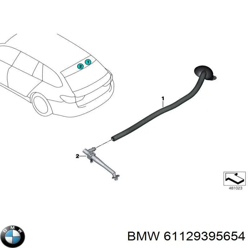 61129395654 BMW