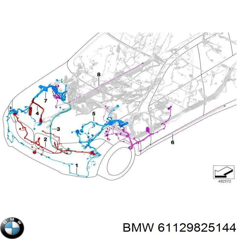 61129825144 BMW