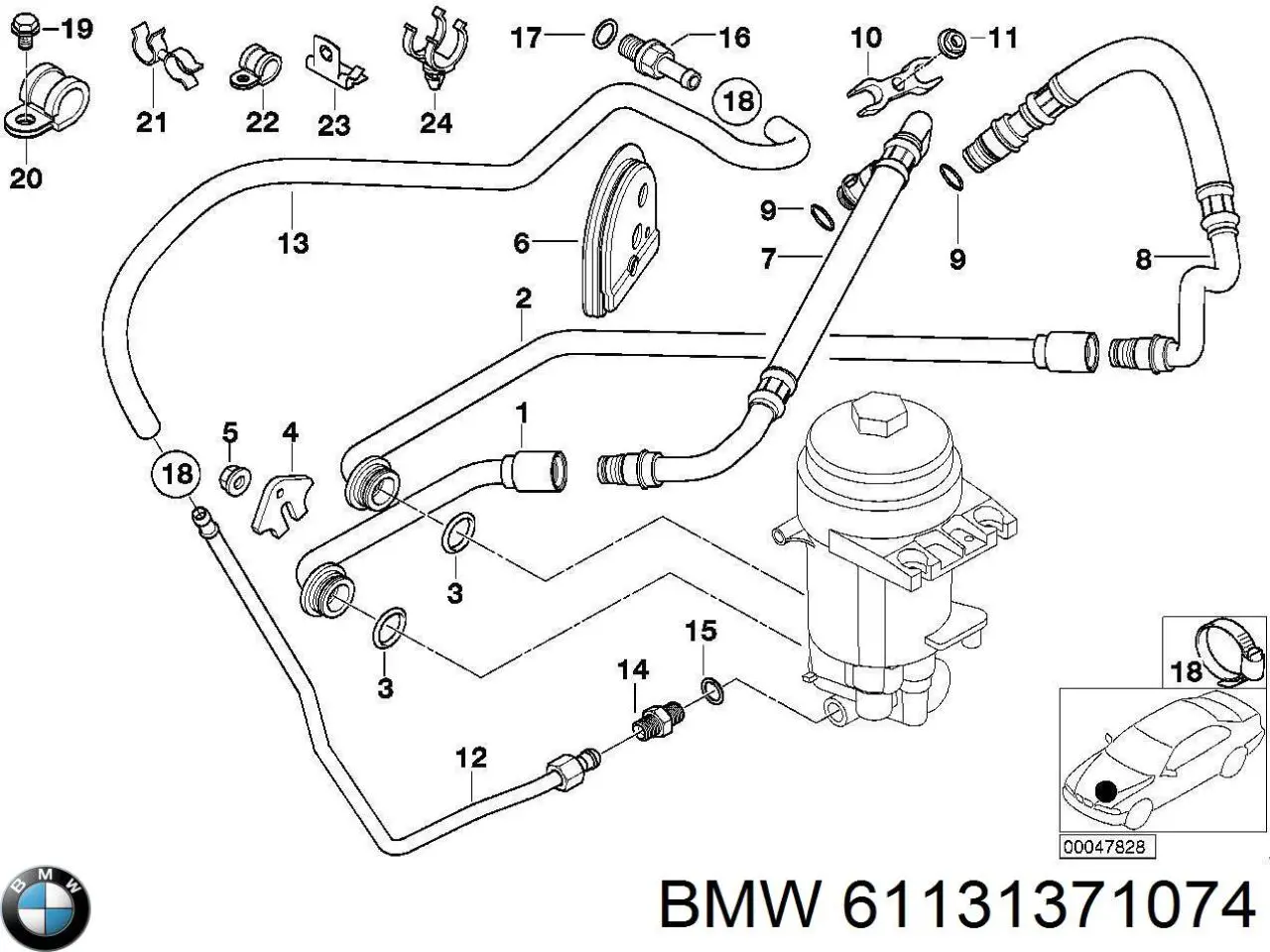 61131371074 BMW