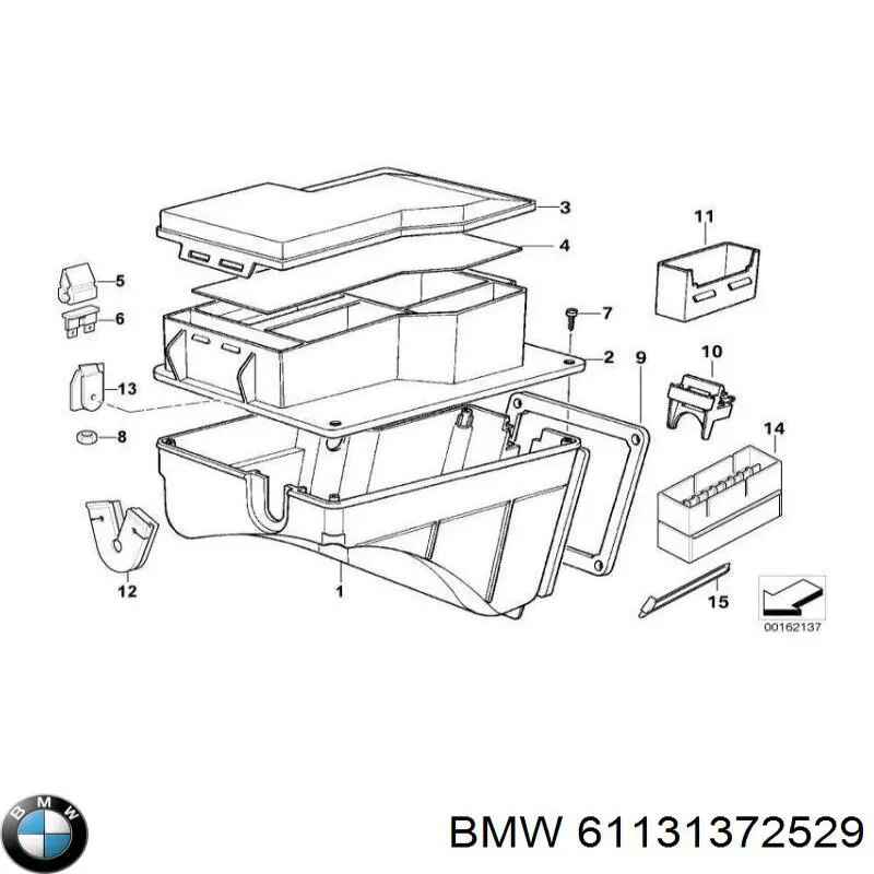 Caja de reles BMW 61131372529 precio, desde 1,82 EUR