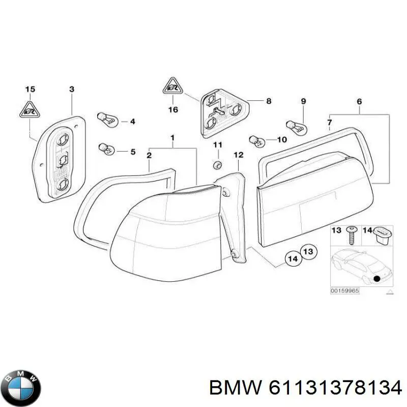 61131378134 BMW