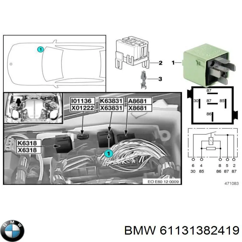 Comprar 61131382419 BMW 