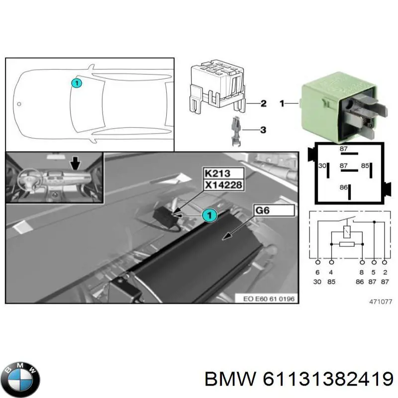 BMW 61131382419 precio, desde 21,73 EUR