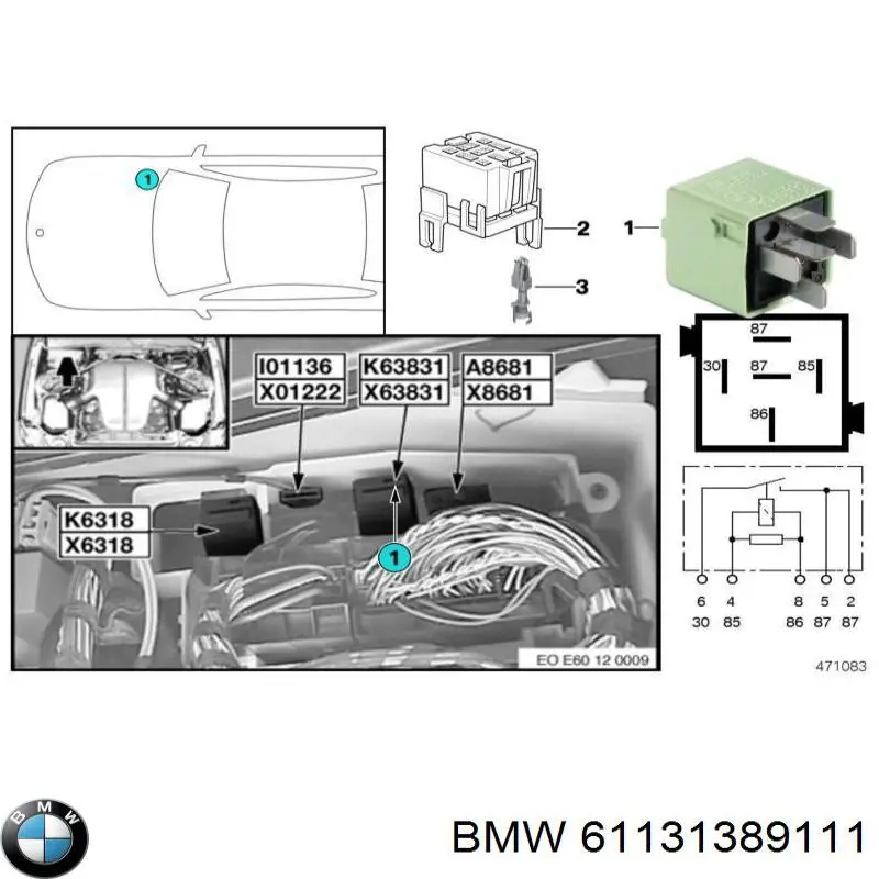 61131389111 BMW