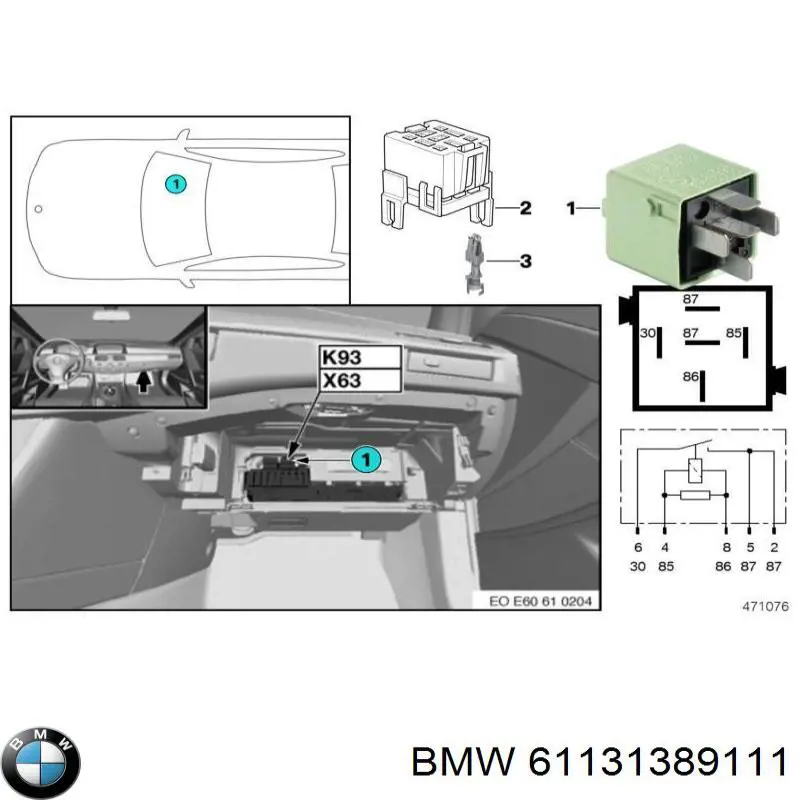  BMW 61131389111 precio, desde 13,01 EUR