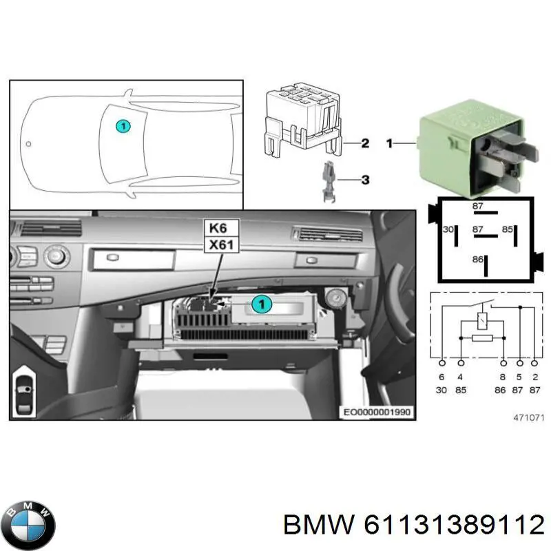 61131389112 BMW 
