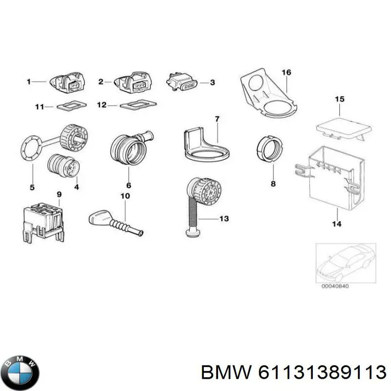 Comprar 61131389113 BMW 