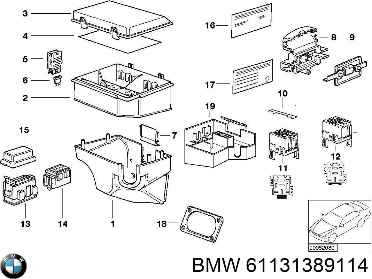  BMW 61131389114 precio, desde 23,13 EUR