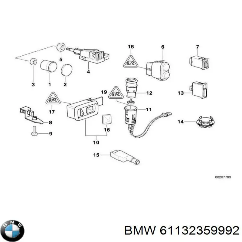 61132359992 BMW