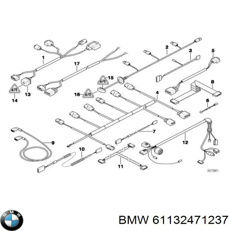 61132471237 BMW Tapón del cárter de aceite