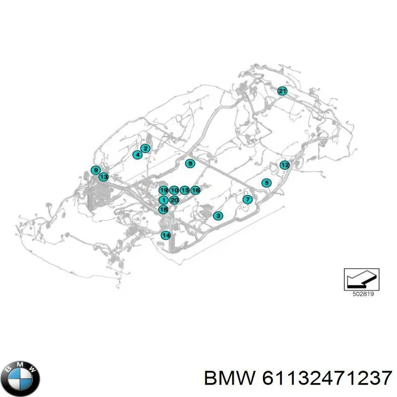 Tapón del cárter de aceite BMW 61132471237 precio, desde 9,43 EUR