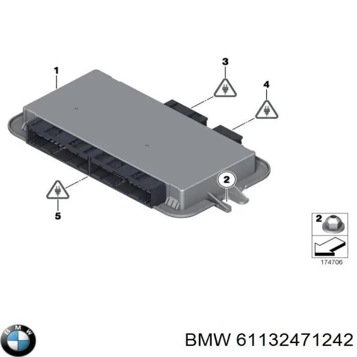 61132471242 BMW 